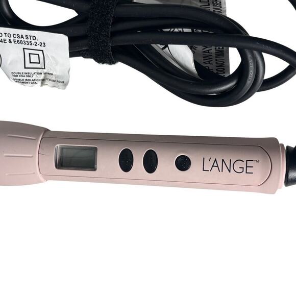 L'ange Le Curl Titanium Curling Wand HT212 Pink 1" Barrel - Picture 2 of 6